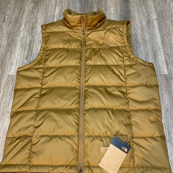 The North Face Other - The North Face 550 mens vest utility brown size large NWT